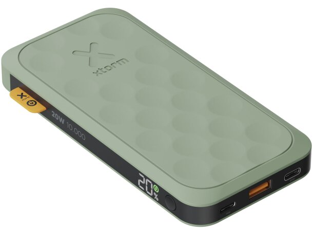 Batería externa Xtorm FS510 Fuel Series 10000mAh Verde salvia detalle 25