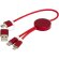 Cable 5 en 1 Alasia aluminio reciclado carga rápida Rojo detalle 13