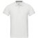 Polo manga corta unisex Aware Emerald con tejido reciclado Blanco detalle 2