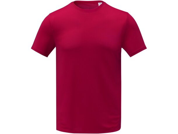 Camiseta Cool fit de manga corta para hombre Kratos Rojo detalle 8