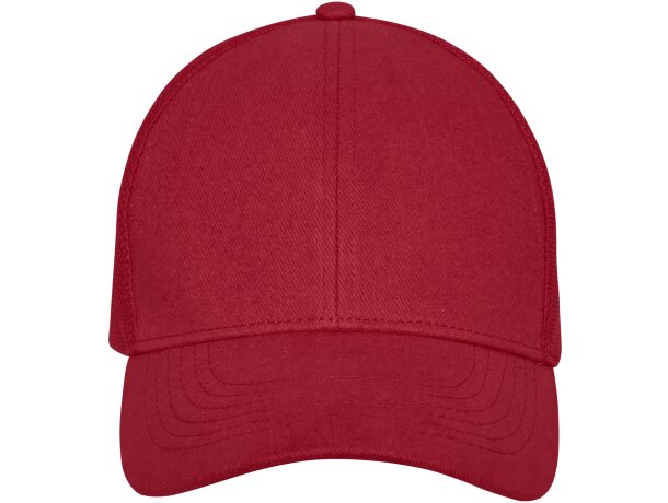 Gorra de camionero estilo panel 6 - modelo moderno y cómodo Rojo detalle 6