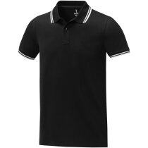 Polo de manga corta con ribete para hombre Amarago personalizada