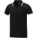 Polo de manga corta algodón BCI 200 g/m2 Elevate Life Negro intenso