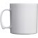Taza plástico san 300ml con asa integrada personalizable Blanco detalle 6