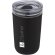 Vaso Bello vidrio borosilicato 420ml con carcasa reciclada Negro intenso detalle 25