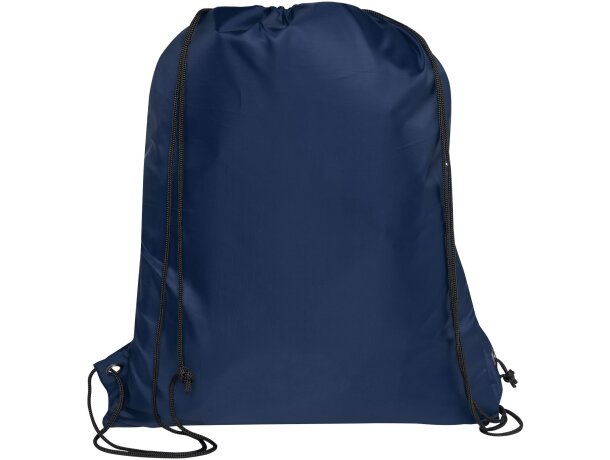 Bolsa con cordón aislada Adventure 9l en poliéster reciclado Azul marino detalle 10