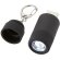 Llavero linterna usb recargable negro intenso barato