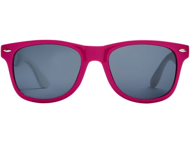 Gafas de sol de color liso Sun Ray Magenta detalle 22