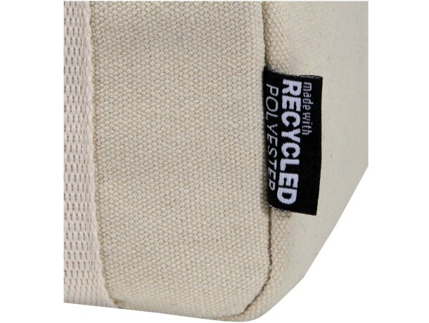 Bolsa nevera 5L Recanvas de algodón y poliéster reciclado GRS detalle 12