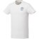 Camiseta manga corta orgánica hombre Balfour algodón certificado Blanco detalle 1