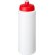 Baseline® Plus Bidón deportivo con tapa de 750 ml Blanco/rojo