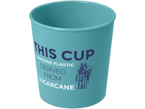 Vaso 200 ml Americano Switch Renew con bioplástico de caña Azul arrecife detalle 5