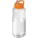 Bidón deportivo H2O Active Big Base de 1 litro sin BPA Naranja