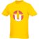 Camiseta de manga corta para hombre Heros Amarillo detalle 9