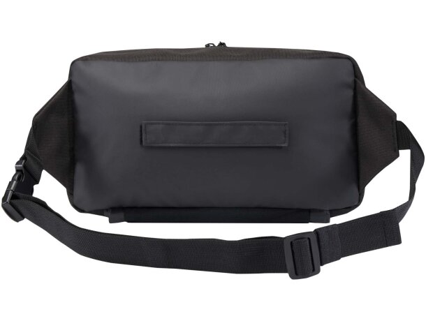 Bolsa bandolera modular reciclada certificación GRS Roam Negro intenso detalle 3