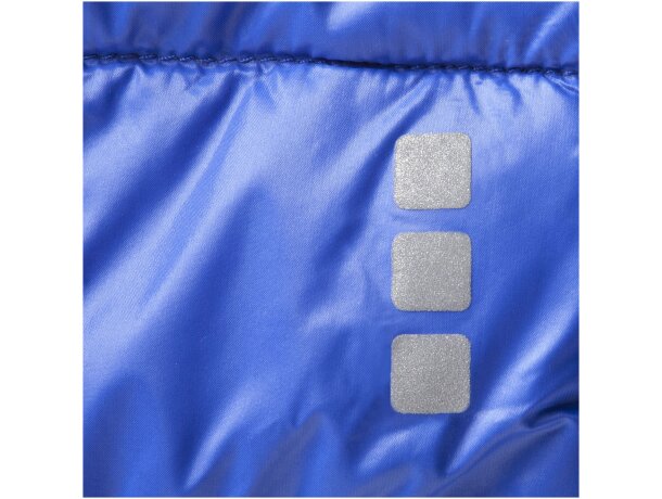 Chaqueta plumón natural mujer Scotia con certificación RDS Azul detalle 10