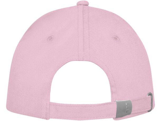 Gorra de 5 paneles totalmente personalizable para tu estilo único Rosa claro detalle 15