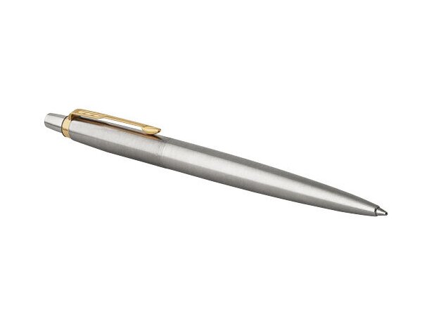 Bolígrafo roller Parker Jotter personalizado acero inoxidable Gris acero inoxidable detalle 5