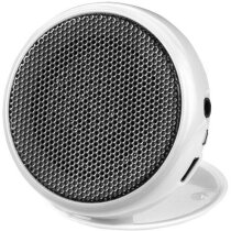 Altavoz redondo con batería interna barata blanca Altavoz redondo con batería interna barata blanca