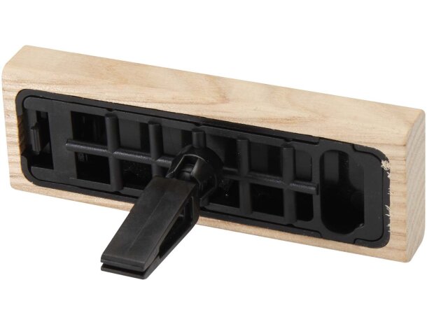 Ambientador coche Maro madera con recambios fragancia rosas Madera detalle 6