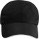 Gorra sandwich reciclada de 6 paneles Cool Fit GRS Morion Negro intenso detalle 19