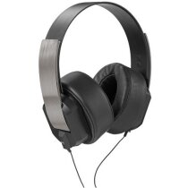 Auriculares modernos de metal personalizado negro intenso Auriculares modernos de metal personalizado negro intenso