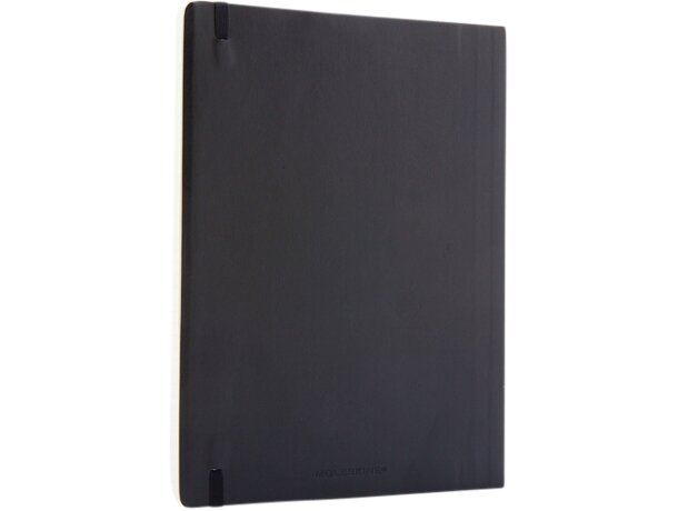 Libreta tapa blanda XL rayada Classic Moleskine Negro intenso detalle 4