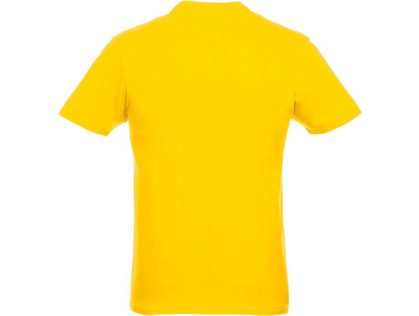 Camiseta de manga corta para hombre Heros Amarillo detalle 11