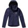 Chaqueta softshell mujer Langley corte entallado impermeable Azul marino detalle 16
