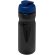 H2O Active® Base Bidón deportivo con Tapa Flip de 650 ml Negro intenso/azul