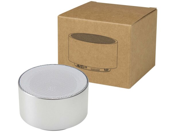 Altavoz inalámbrico bluetooth Ankaa aluminio reciclado 3W Azul real detalle 20
