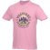 Camiseta de manga corta para hombre Heros Rosa claro detalle 24