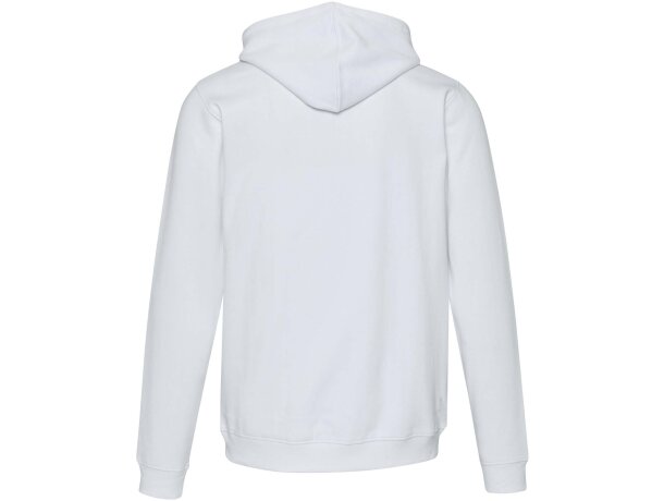 Sudadera con capucha unisex Spinel algodón orgánico certificado Blanco detalle 11