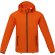 Chaqueta ligera impermeable hombre Dinlas con capucha enrollable Naranja detalle 8