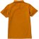 Polo para personalizar unisex 100% algodon 220 gr Naranja/azul marino detalle 7