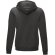 Sudadera con capucha y cremallera Ruby para hombre sostenible Gris tormenta detalle 23