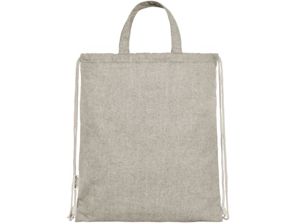 Mochila de cuerdas Aware Pheebs reciclada con rastreador QR Natural detalle 3