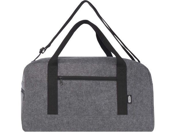Bolsa de lona reciclada GRS Felta 35 litros gris medio Gris medio detalle 2