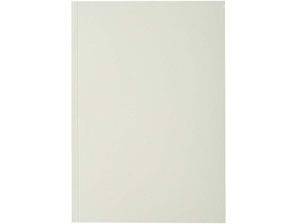 Libreta A5 Novella Austen tapa blanda papel reciclado Blanco marfil detalle 2