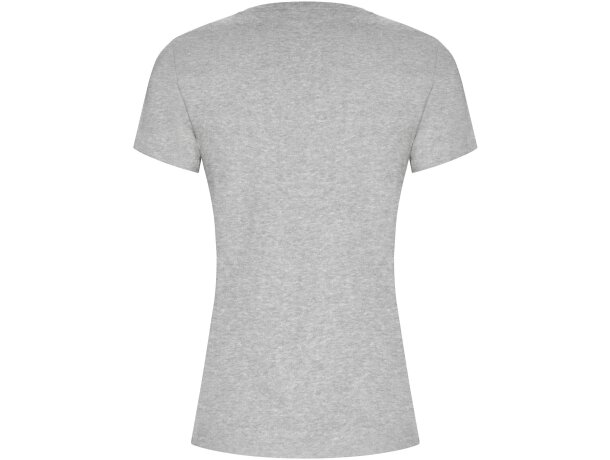 Camiseta mujer algodón orgánico entallada Golden Roly detalle 34