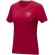 Camisetade manga corta orgánica para mujer Balfour Rojo detalle 8