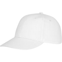 Gorra dividida en 6 paneles. Ideal para merchandising