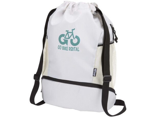 Bolsa deportiva Nomad 18L con cordón y compartimentos separados detalle 11