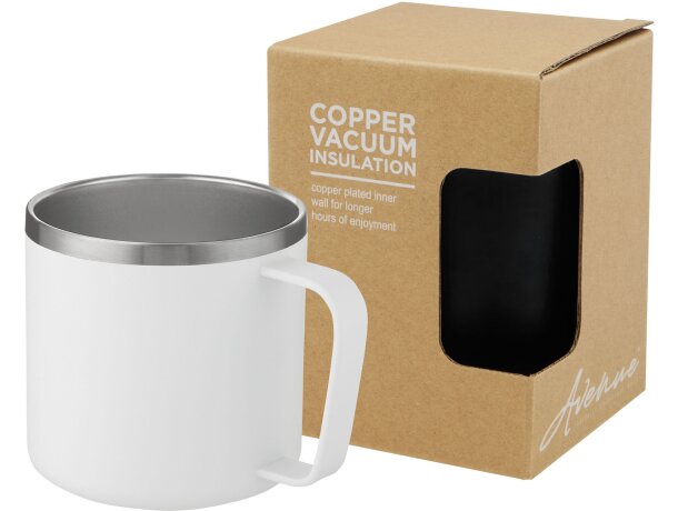 Taza térmica Nordre acero inoxidable 350ml diseño nórdico mate Negro intenso detalle 24