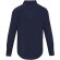 Camisa Carnelian popelina algodón BCI elástico hombre Azul marino detalle 11