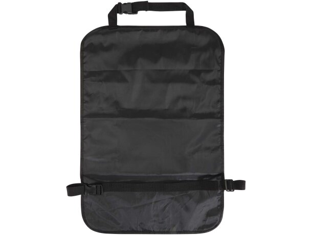 Organizador para asiento trasero de coche Lex negro Negro intenso detalle 3