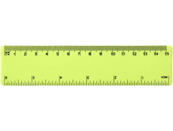 Regla de plástico flexible Rothko 15 cm con doble escala Lima detalle 8