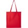 Bolsa tote algodón reciclado GRS con refuerzos Florida 14L Rojo detalle 18
