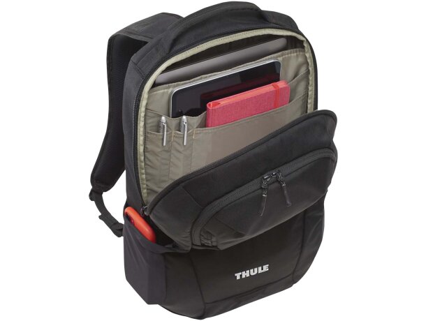 Mochila portátil 16 pulgadas material reciclado Thule Lumion Negro intenso detalle 5
