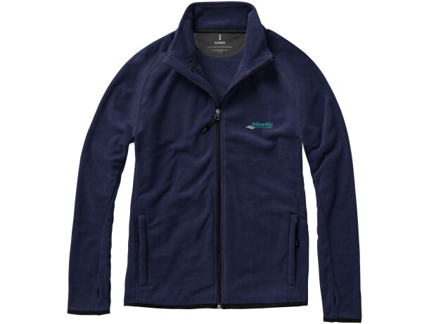 Chaqueta de forro con cremallera completa de hombre Brossard Azul marino detalle 54